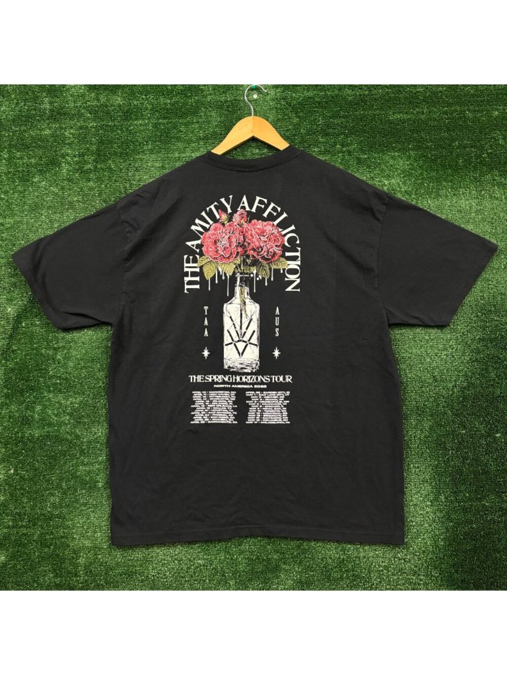 The Amity Affliction The Spring Horizons Tour Post Hardcore Band T-Shirt XXL
